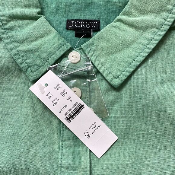 J. Crew Garment-dyed chambray shirt* - Picture 3 of 6